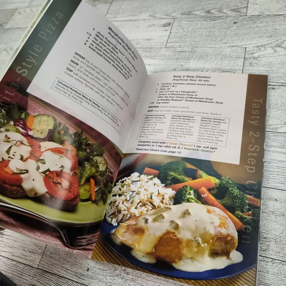 Campbells Soup for‎ Life Plan 2004 Cookbook Booklet Retro Vintage